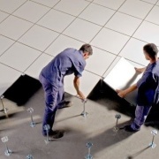 Piso Técnico, Cielo Americano e Iluminación LED